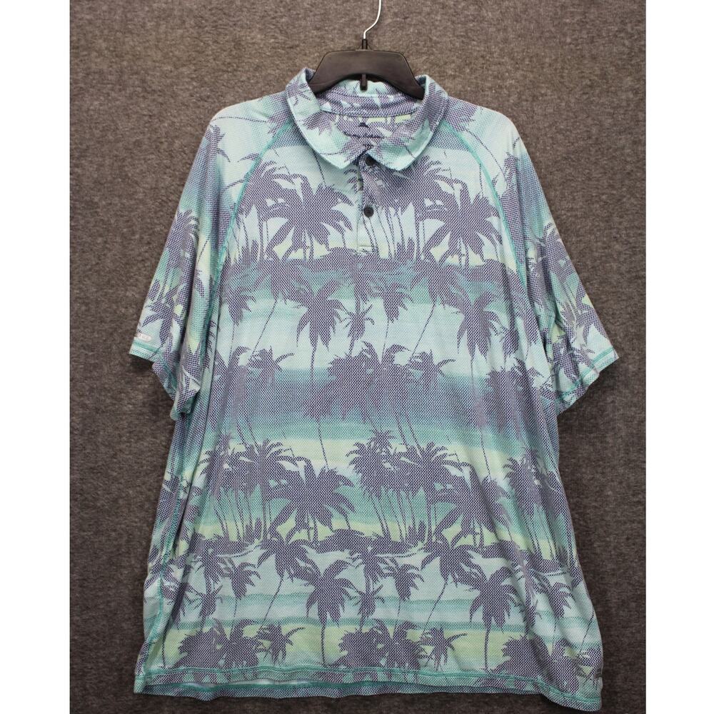 Tommy Bahama Palm Bay IslandZone® Polo T-Shirt, Poolside 3XL